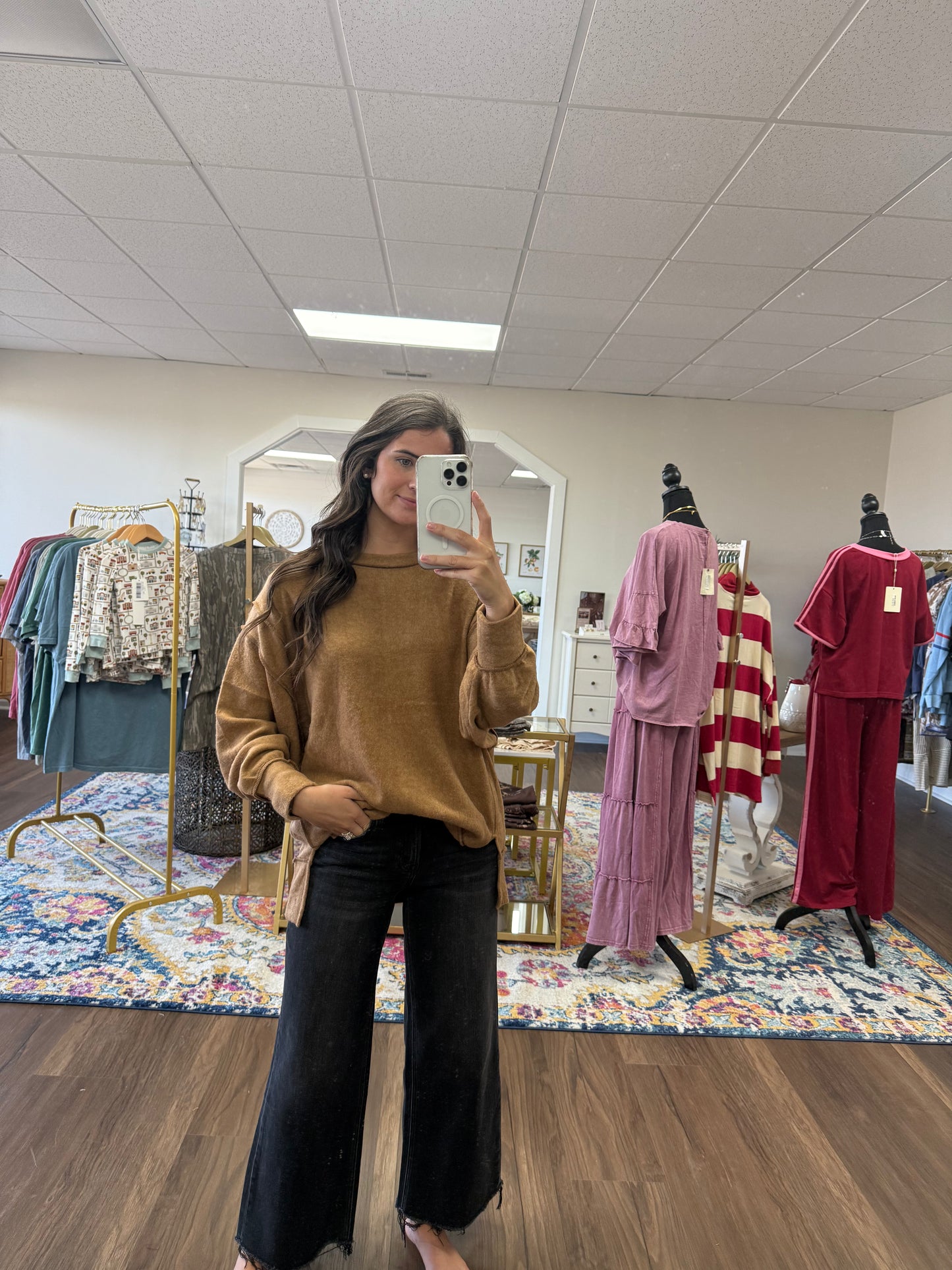 Callie Sweater in Camel