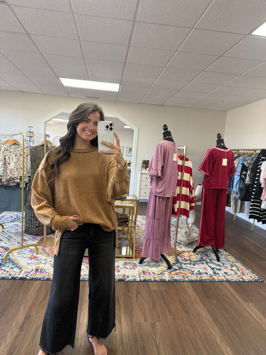 Callie Sweater in Camel