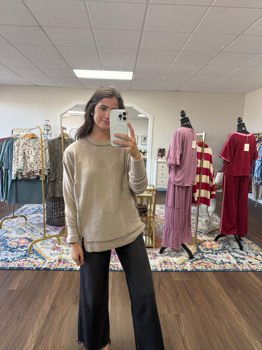 Callie Sweater in Ash Mocha