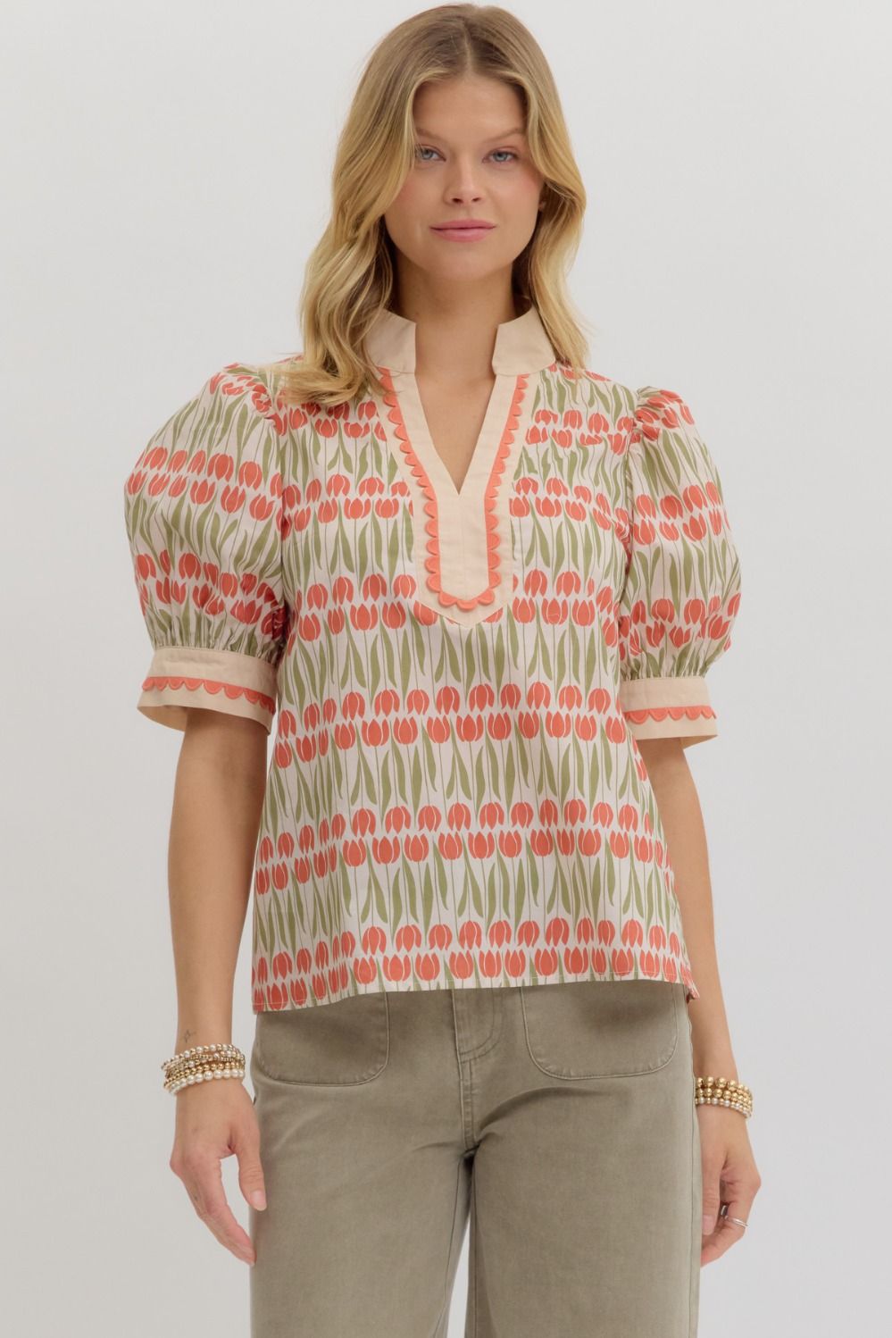 Eliza Floral Top