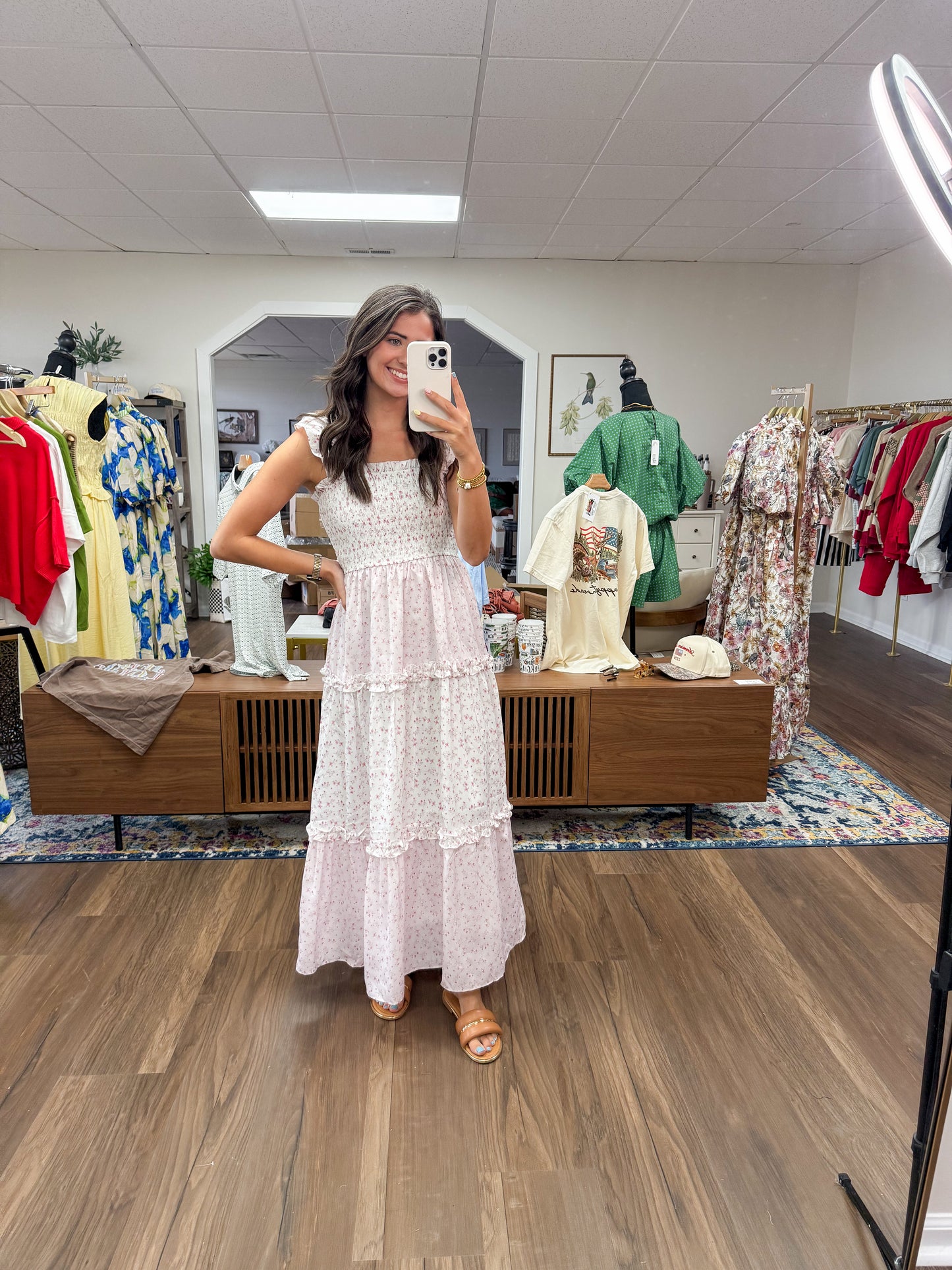 Ditsy Floral Maxi Dress