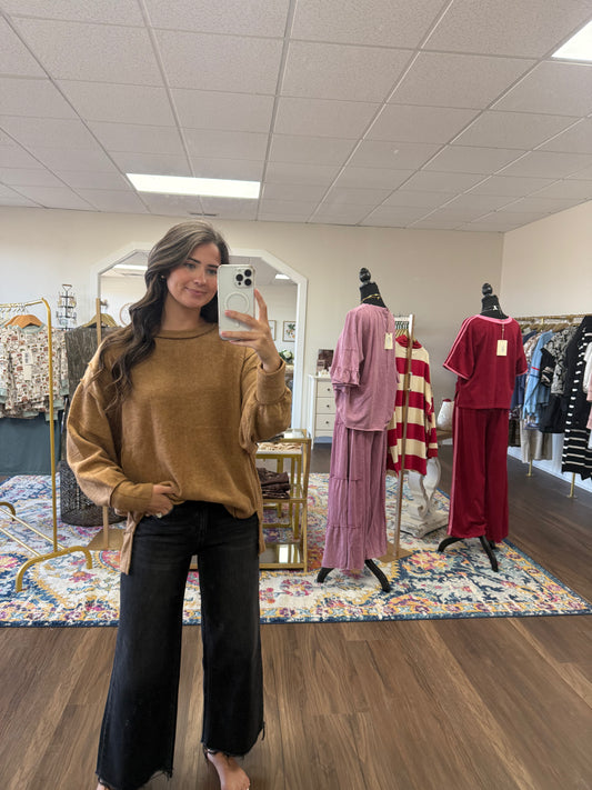 Callie Sweater in Camel