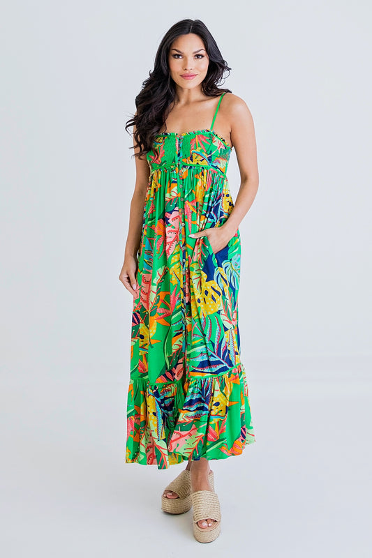 Tropical Cami Maxi