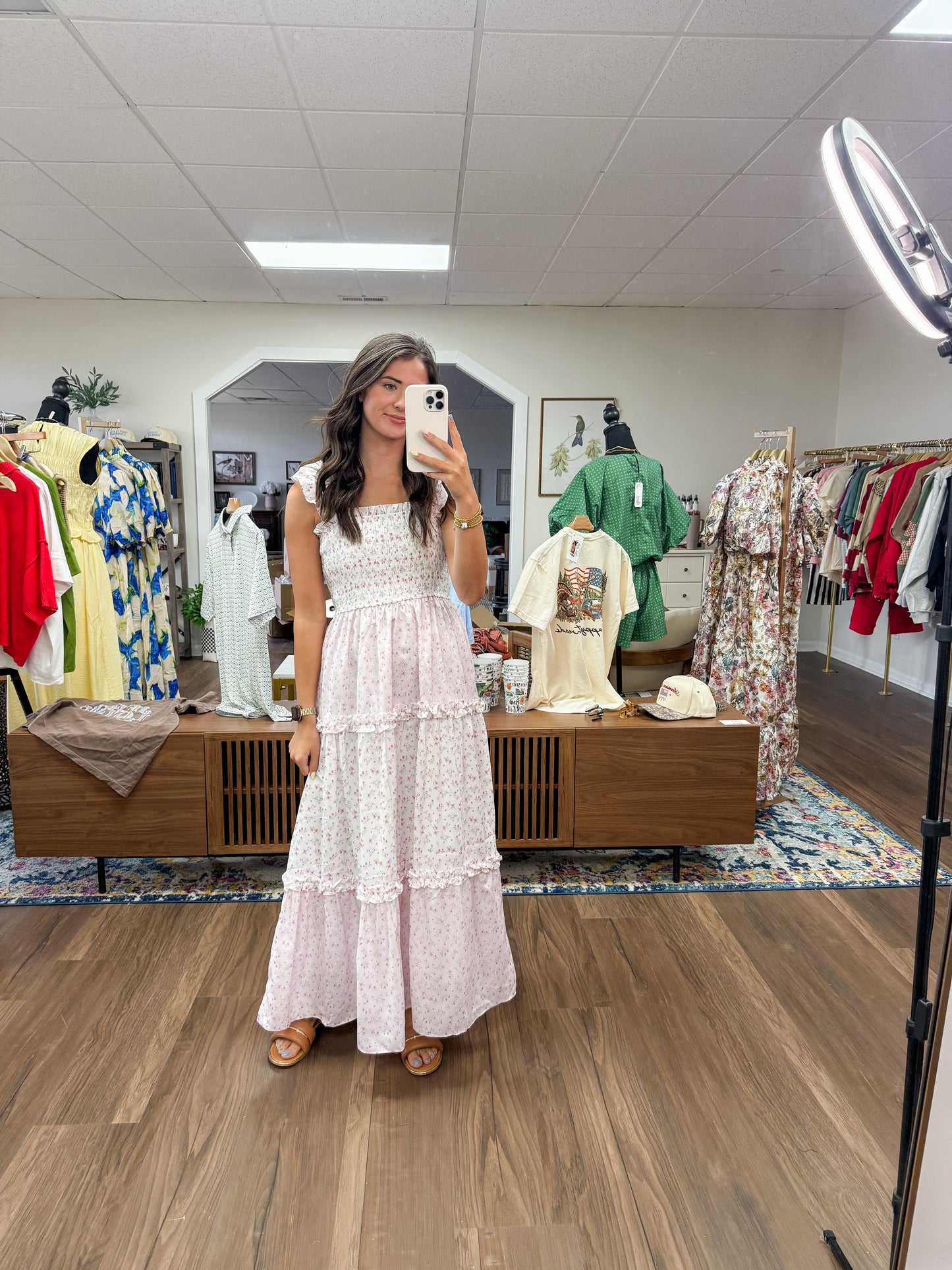 Ditsy Floral Maxi Dress