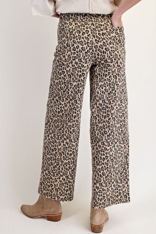 Animal Print Pants